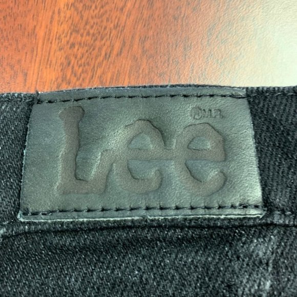 Vintage Black LEE Stretchy High Mom Tapered Jeans - Picture 7 of 9